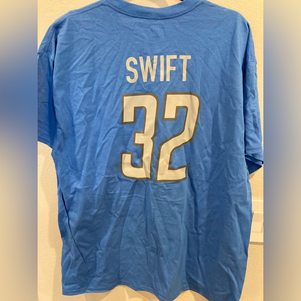 Detroit Lions D’Andre Swift T-shirt Men’s Size XL - Picture 5 of 6